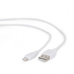 Дата кабель USB 2.0 AM to Lightning 0.1m Cablexpert (CC-USB2-AMLM-W-0.1M) зображення 1