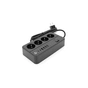 Сетевой фильтр питания Voltronic G13, 3000W, 4 роз, 4USB 3,2А, 2 Type-C, 2м Black (YT-G13) - уменьшенное изображение 2