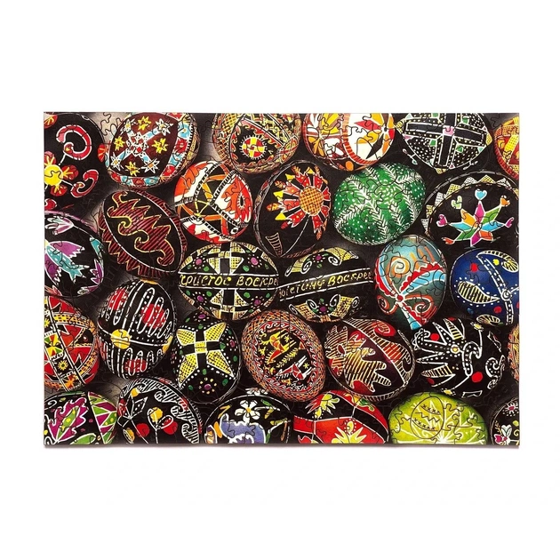 Пазл дерев`яний UkrainianPuzzles Мистецтво писанкарства Віри Манько - зображення 2