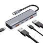 Концентратор Canyon hub DS-18 5in1 USB-C Grey (CNS-TDS18) - уменьшенное изображение 5