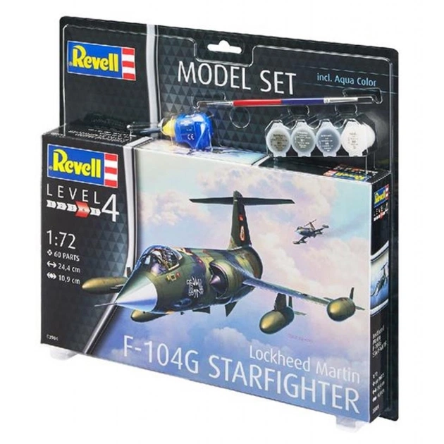 Збірна модель Revell Винищувач F-104 «Старфайтер» 1:72 (4009803639048) - изображение 1