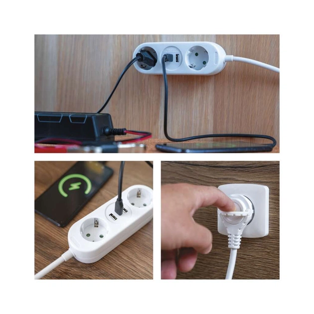 Мережевий подовжувач EMOS P0221U - picture 6