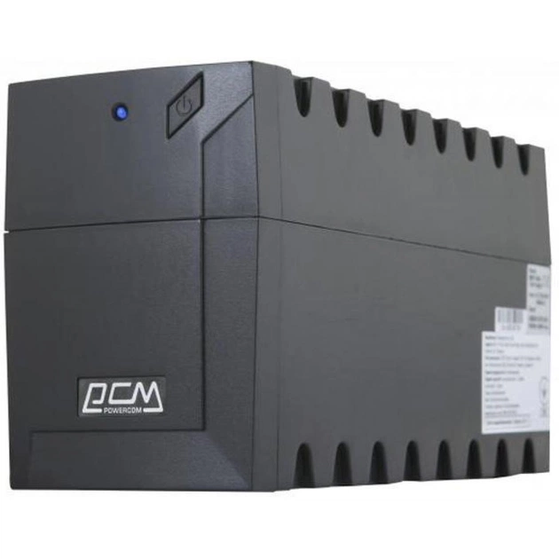 Пристрій безперебійного живлення Powercom RPT-1000AP Schuko (RPT-1000AP SCHUKO) - зображення 1
