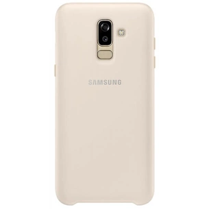 Чохол до мобільного телефона Samsung J8 2018/EF-PJ810CFEGRU - Dual Layer Cover (Gold) (EF-PJ810CFEGRU) зображення 1