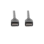 Кабель мультимедійний HDMI to HDMI 1.0m 8K Digitus (AK-330124-010-S) - зменшене зображення 2