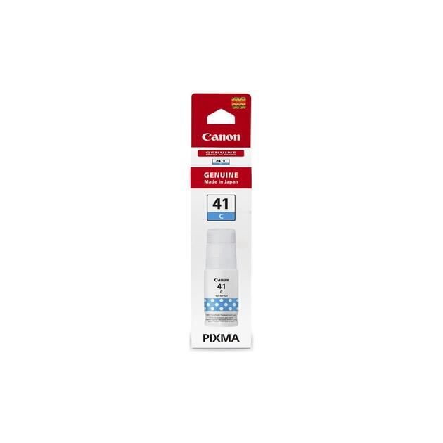 Контейнер с чернилами Canon GI-41 PIXMA Cyan (4543C001) - изображение 1