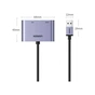 Перехідник USB 3.0 to HDMI + VGA CM449 gray Ugreen (20518) - preview 3