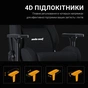 Крісло ігрове Anda Seat Kaiser Frontier Fabric Size XL Black (AD12YXL-17-B-F-B01) - зменшене зображення 12