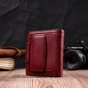 Гаманець ST Leather З натуральної шкіри Бордовий (22452) - зменшене зображення 10