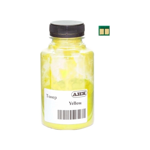 Тонер Canon LBP-850C/852i, 059 150г 7K Yellow chip АНК (50000590) - зображення 1