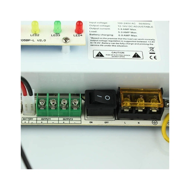 Блок живлення для систем відеоспостереження Full Energy BBGP-125W - picture 7