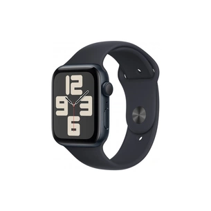 Смарт-годинник Apple Watch SE 2023 GPS 44mm Midnight Aluminium Case with Midnight Sport Band - S/M (MRE73QP/A) зображення 1