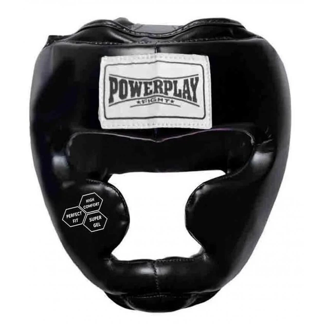 Боксерський шолом PowerPlay 3043 XS Black (PP_3043_XS_Black) - изображение 1