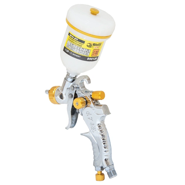 Фарбопульт Sigma HVLP 0.8мм верхній бак (пласт) (6812221) - picture 3