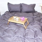 Постільна білизна MirSon Satin Stripe 30-0011 Gray 200х220 Євро (2200005251560) - зменшене зображення 1