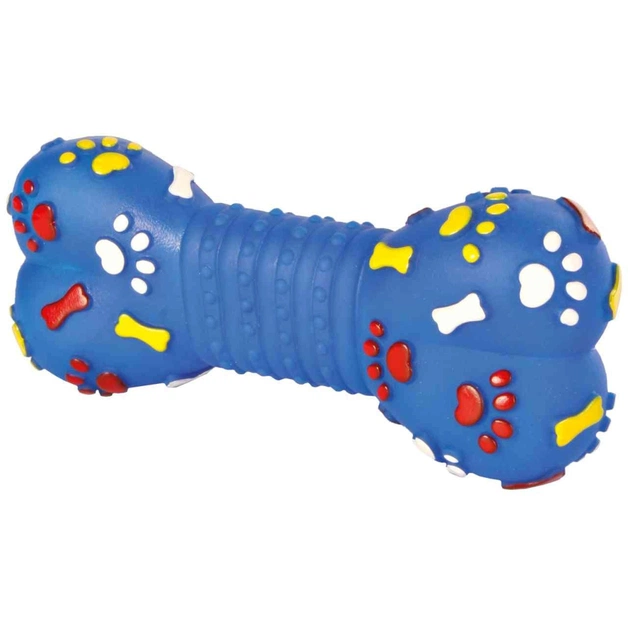 Игрушка для собак Trixie Кость с пищалкой 15 см (4011905033747) - изображение 1