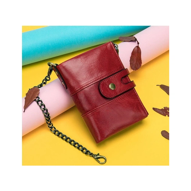 Гаманець Vintage Універсальний Червоний (14680) - зображення 7