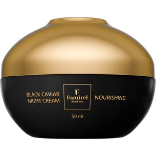 Крем для обличчя Famirel Black Caviar Nourishing Night Cream Живильний з екстрактом чорної ікри 50 мл (7290114086394) зображення 1