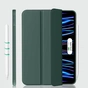 Чохол до планшета BeCover Tri Fold Soft TPU Silicone Apple iPad Pro 11" M4 2024 Dark Green (711746) - зменшене зображення 3
