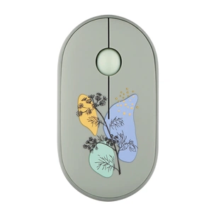 Мишка 2E MF300 FLORADILL Silent Wireless/Bluetooth Green (2E-MF300WFLORAGN) зображення 1