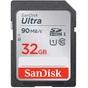 Карта пам'яті SanDisk 32GB SDXC class 10 UHS-I Ultra (SDSDUNR-032G-GN6IN) - зменшене зображення 1