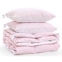 Ковдра MirSon Набір №2151 Bio-Pink Зима 50% пух 155х215 + подушки (2200003024876) - зменшене зображення 3
