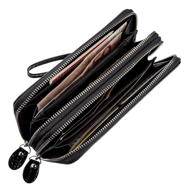 Кошелек Kivi Из экокожи Черный (19026) - изображение 3