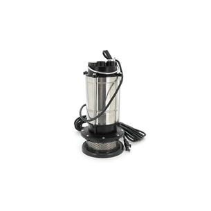 Заглибний насос Voltronic 1100W, 220V, до 4м³/год, підйом до 26м, 25мм, INOX, 410х195х225 мм, 11 кг. + перехідник (YT-P-1100-26) зображення 1