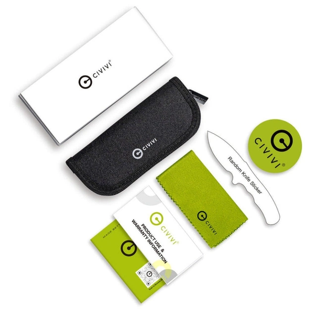 Ніж Civivi Pyrus, Brown G10, Darkwash (C23038-1) - picture 9