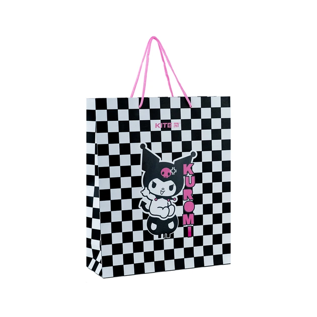 Подарунковий пакет Kite паперовий Kuromi 26х32 см (HK24-266) - изображение 1