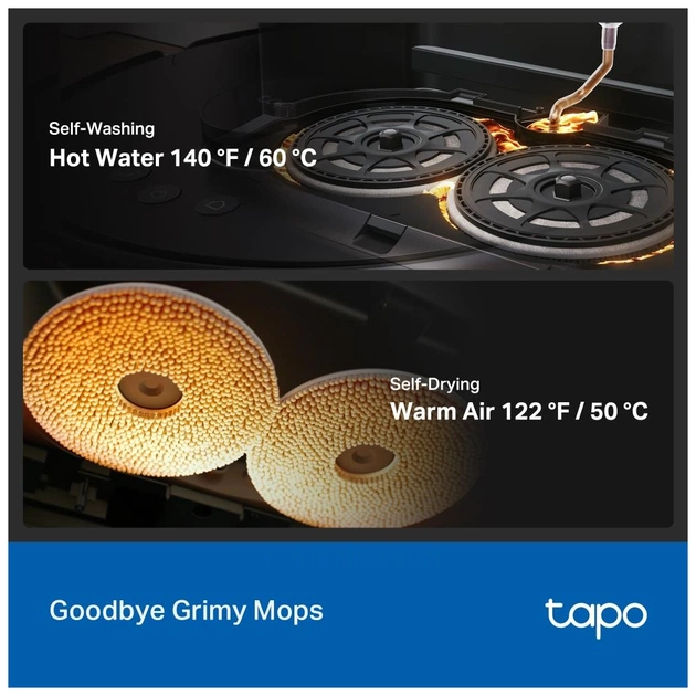 Пилосос TP-Link Tapo RV50 Pro Omni - зображення 9