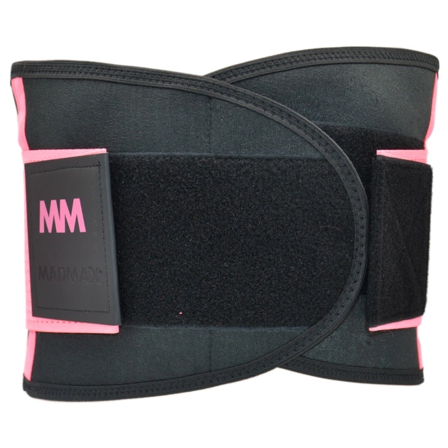 Пояс компресійний MadMax MFA-277 Slimming belt Black/neon pink L (MFA-277-PNK_L) - picture 9
