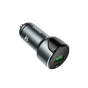 Зарядное устройство HOCO 1xUSB-C PD20W + 1xUSB QC3.0 car adapter Z42 gray (6931474742551) - уменьшенное изображение 3