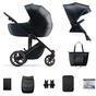 Коляска Kinderkraft 2 в 1 Prime 2 Venezian Black (KSPRIM02BLK2000 (5902533922895) - зменшене зображення 4