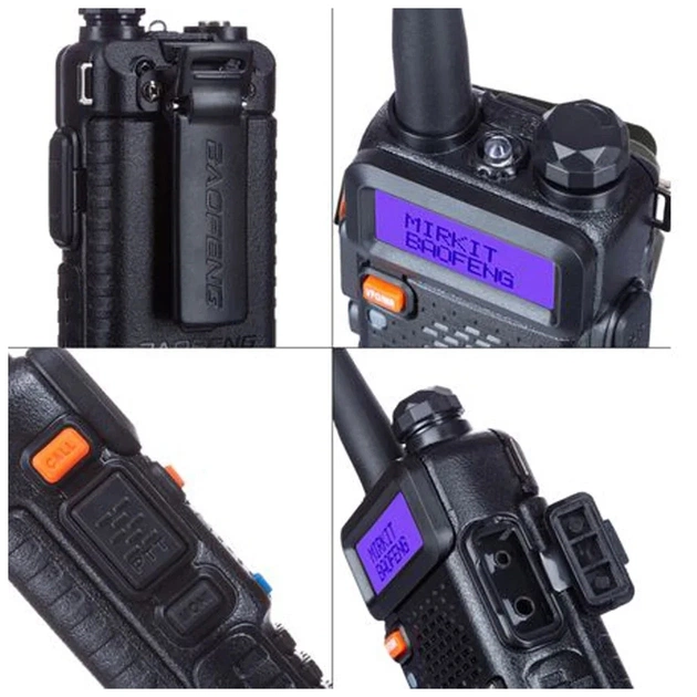 Портативна рація Baofeng UV-5R Black Six Pack комплект 6 шт (2200000758965) - picture 4