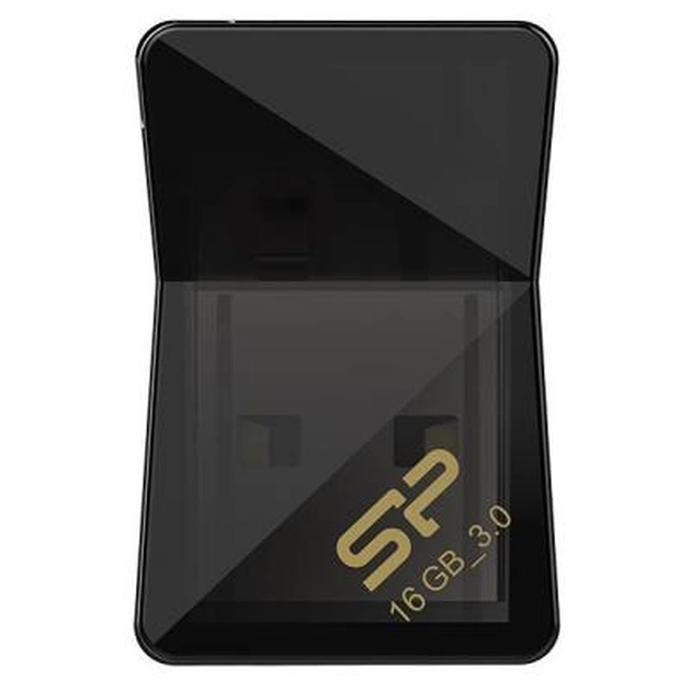 USB флеш накопичувач Silicon Power 16Gb Jewel J08 Black USB 3.0 (SP016GBUF3J08V1K) - изображение 1