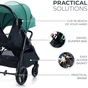 Коляска Kinderkraft Rine Juicy Green (KSRINE00GRE0000) (5902533922154) - зменшене зображення 11