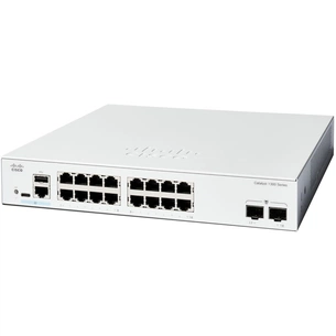 Комутатор мережевий Cisco C1300-16T-2G зображення 1