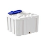 Ємність для води Рото Європласт квадратна харчова 300 л куб біла (17) - зменшене зображення 1