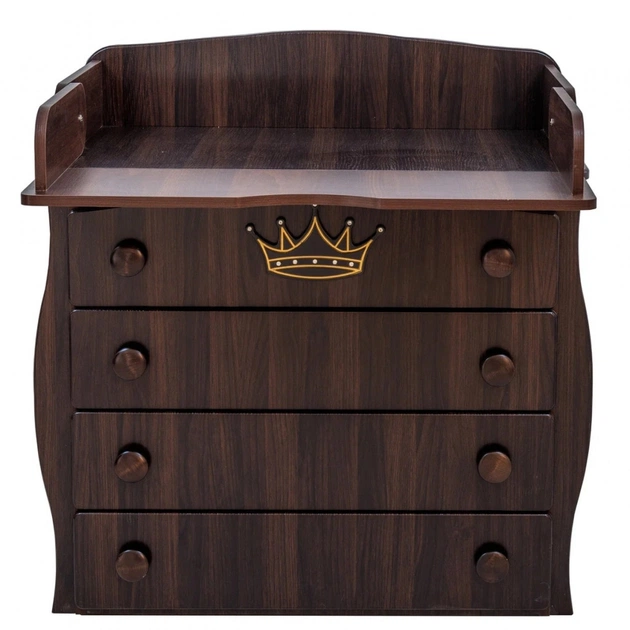 Комод-пеленатор Angelo Корона (горіх) 90х51х90 (19008) - picture 3