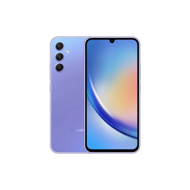 Мобільний телефон Samsung Galaxy A34 5G 6/128Gb Light Violet (SM-A346ELVASEK) - изображение 1