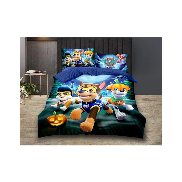Постільна білизна ШЕМ Royal Satin Песики підліткова 150 х 215 (1,5 RS Kids_Песики) - зображення 1