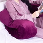 Подушка MirSon для вагітних та відпочинку U-подібна 8021 Velvet Line (2200006178538) - уменьшенное изображение 7