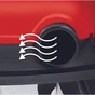 Пилосос будівельний Einhell TE-VC 2350 SACL, 1600Вт, 230мБар, 50л, клас L, 13.1кг (2342475) - зменшене зображення 4