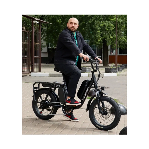 Електровелосипед Dorozhnik 20" ADAMANT HDD рама-18,5" 48B 17.5+12.5А*г 1000Вт 2026 срiблястий (ELB-D-20-080) - picture 8