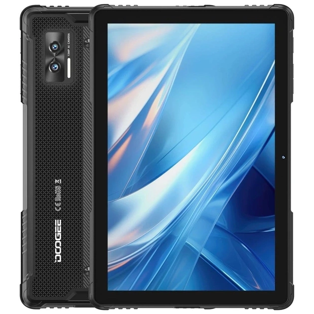 Планшет Doogee R08 10.1" HD+ 6/256GB/ LTE Black (6924351689995) - зображення 1