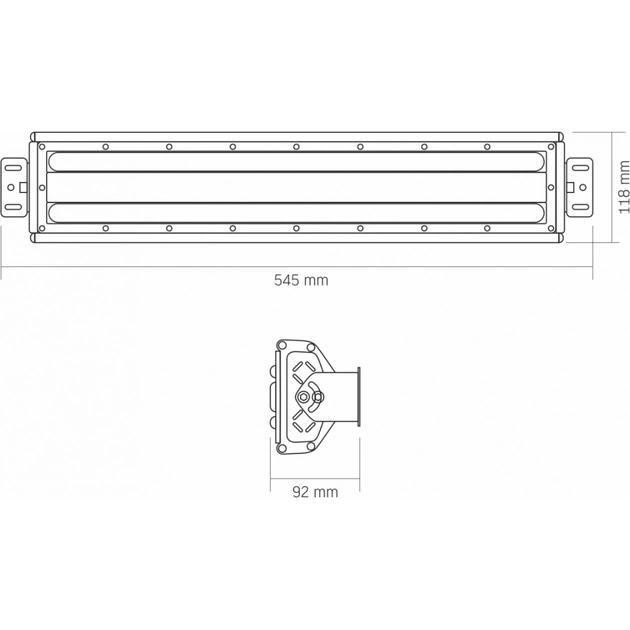 Світильник Videx висотний лінійний  100W 5000K 220V (VL-HB022-1005B) - picture 3
