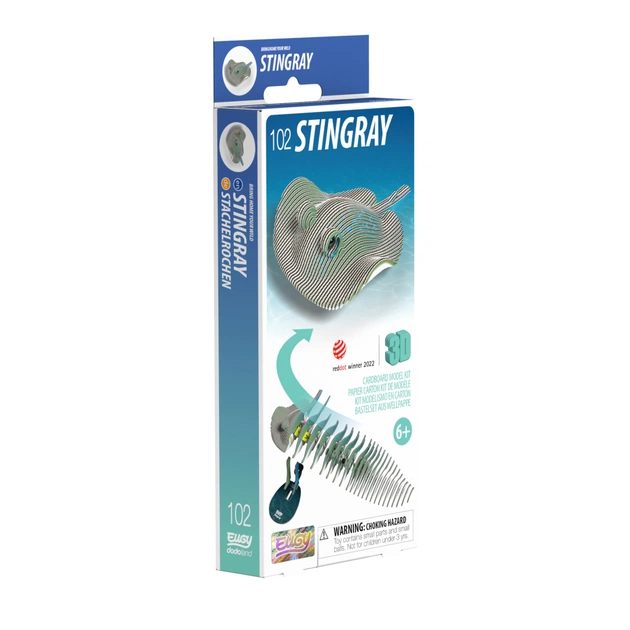 Пазл Eugy 3D Зоопарк Скат (XEG-102) - picture 2