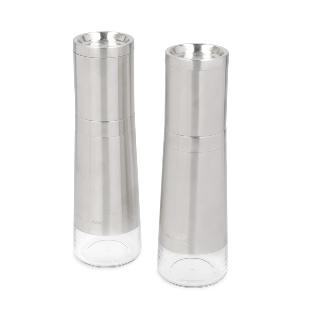 Млинок для спецій KitchenAid Universal, Набір 2 шт, 20,3 см, сріблястий (KOG988OSSSA) - picture 2