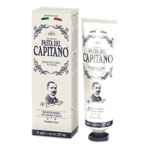 Зубна паста Pasta del Capitano Відбілювальна 75 мл (8002140137204) зображення 1